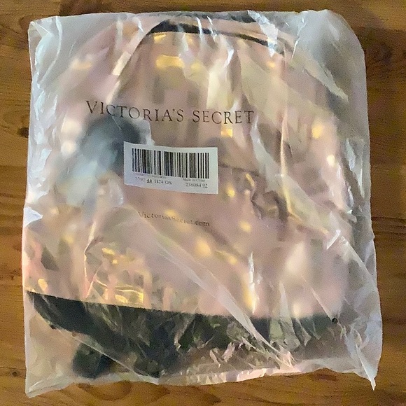 Victoria's Secret PINK Rose gold/ Black mini Backpack. New in package.NWT - Picture 4 of 5